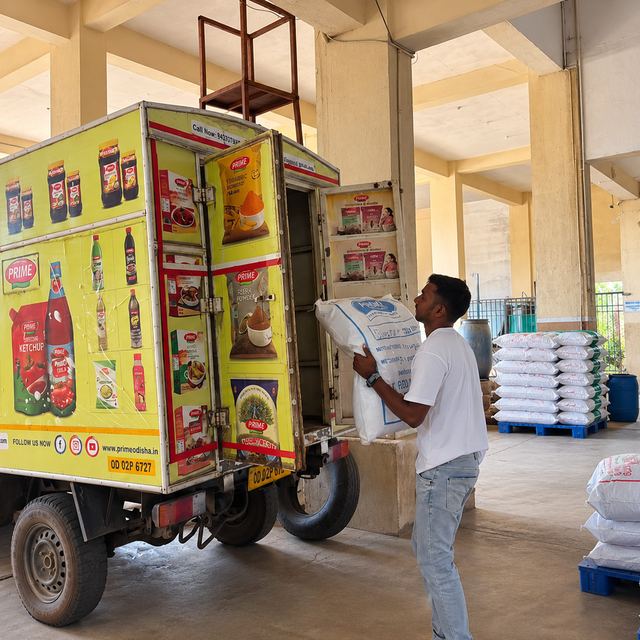 Loading stock for distribution